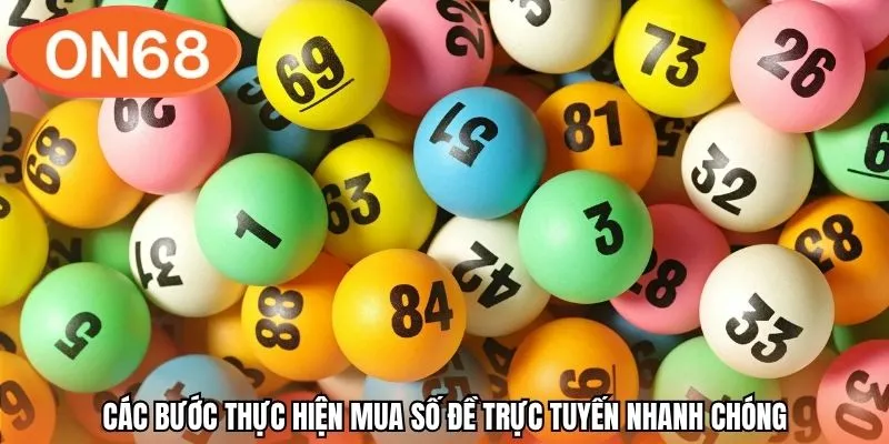 Các bước thực hiện mua số đề trực tuyến nhanh chóng